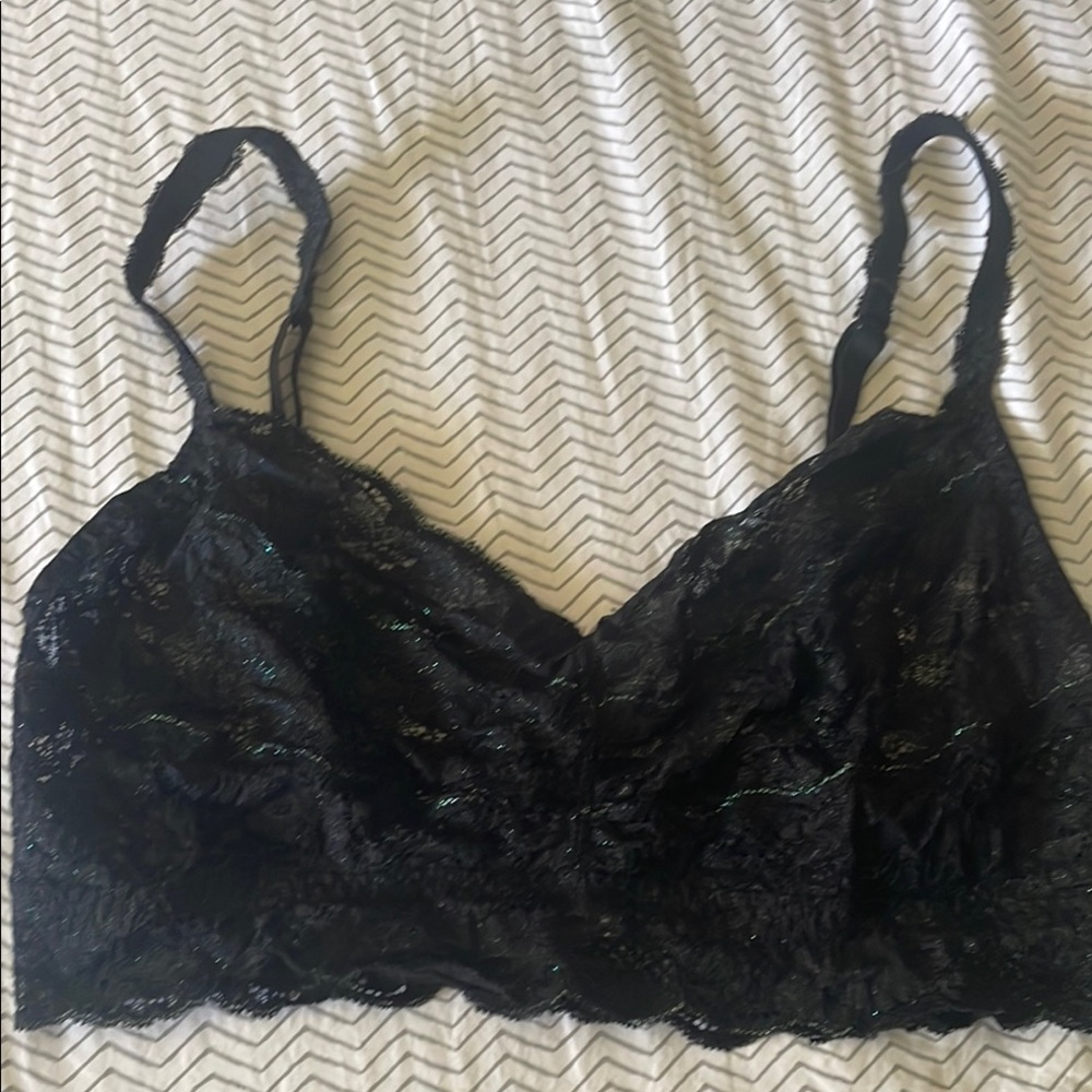 Cosabella Black Lace Triangle Bra
